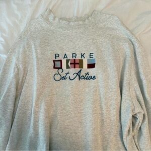 Parke x Set Active Grey Mockneck